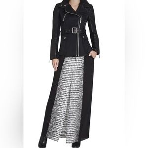 BCBG alligator skirt xxs